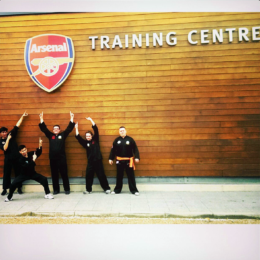 PSF UK at Arsenal Training Centre