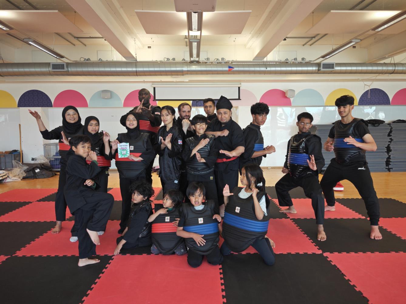 Group photo at the Bristol Silat Seminar — May 2026